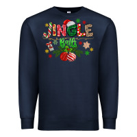 Navy jingle balls Premium Sweatshirt - MaliasSmallBusiness