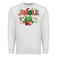 Oatmeal Heather jingle balls Premium Sweatshirt - MaliasSmallBusiness