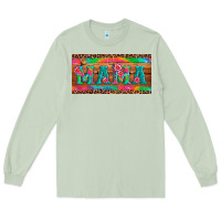 Matcha mama tie dye license plate template Long Sleeve Tee - Artiststas