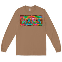 Toasted Coconut mama tie dye license plate template Long Sleeve Tee - Artiststas