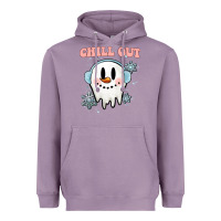 Lavender chill out christmas snowman Heavyweight Hoodie - MaliasSmallBusiness