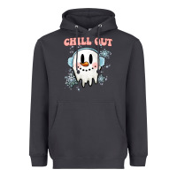 Smoke chill out christmas snowman Heavyweight Hoodie - MaliasSmallBusiness