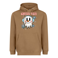 Toasted Coconut chill out christmas snowman Heavyweight Hoodie - MaliasSmallBusiness