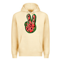 Pina Colada watermelon peace sign Premium Hoodie - Jasminsmagicworld