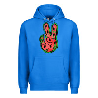 True Royal watermelon peace sign Premium Hoodie - Jasminsmagicworld