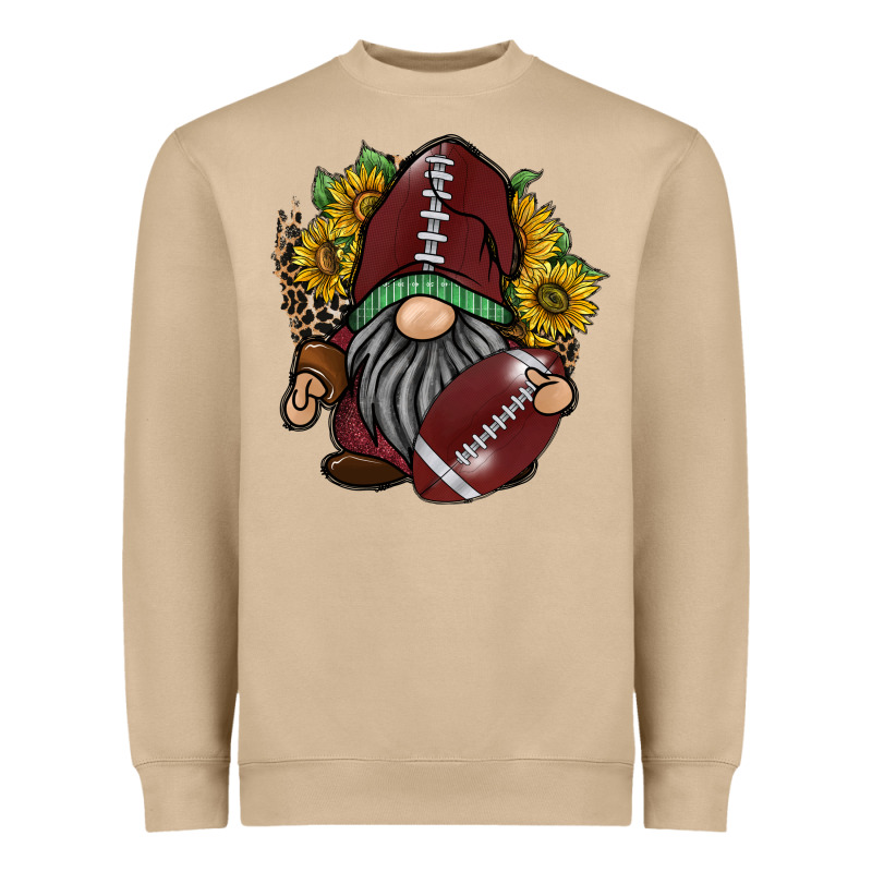 Football Gnome Heavyweight Sweatshirt by RacoonDesign | Teevron