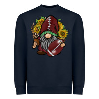 Navy football gnome Heavyweight Sweatshirt - RacoonDesign