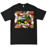 Black christmas farm tractor Premium Tee - RanaPortraitStore
