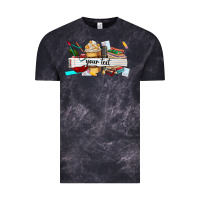 Cloud Black costomized teachers name Vintage Tee - AdoDesignShop