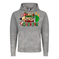 Cloud Rock christmas educator pencil Vintage Hoodie - FaDigitalArtStudio