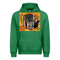 Emerald crow and deer hunting fall camouflage Urban Hoodie - TumblerDesignByShophia