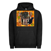 Pigment Black crow and deer hunting fall camouflage Urban Hoodie - TumblerDesignByShophia