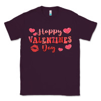 Plum happy valentine's day Classic Tee - LillyAllenDesigns