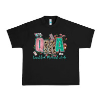 Black qma qualified medical aide Urban Heavy Tee - AdoDesignShop