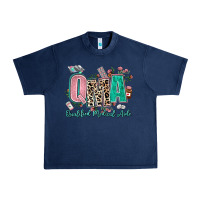 Navy qma qualified medical aide Urban Heavy Tee - AdoDesignShop