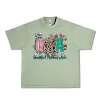 Oil Green qma qualified medical aide Urban Heavy Tee - AdoDesignShop