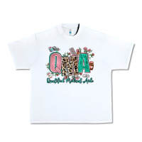 White qma qualified medical aide Urban Heavy Tee - AdoDesignShop