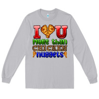 Moon Dust i love you more than chicken nuggets Long Sleeve Tee - AdoDesignShop