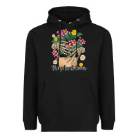 Black the plant lover Heavyweight Hoodie - MaliasSmallBusiness
