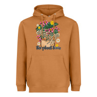 Meerkat the plant lover Heavyweight Hoodie - MaliasSmallBusiness