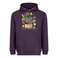 Plum the plant lover Heavyweight Hoodie - MaliasSmallBusiness