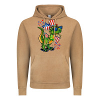 Vintage Camel 4th of July T-Rex Vintage Hoodie - CowGirlArtShop