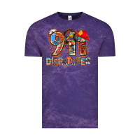 Cloud Purple 911 dispatcher Vintage Tee - AdoDesignShop