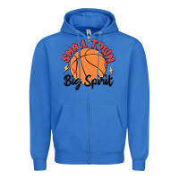 True Royal small town big spirit Zipper Hoodie - MaliasSmallBusiness