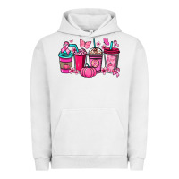 Cancer Coffee Cups Cancer Awareness Urban Hoodie | Teevron