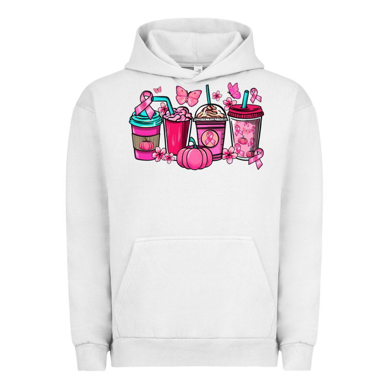 Cancer Coffee Cups Cancer Awareness Urban Hoodie by HowdyJamesFarm | Teevron