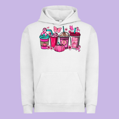 Cancer Coffee Cups Cancer Awareness Urban Hoodie Designed By Howdyjamesfarm