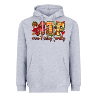 Heather Grey funny thanksgiving wine turkey family Heavyweight Hoodie - MaliasSmallBusiness