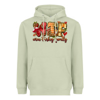 Matcha funny thanksgiving wine turkey family Heavyweight Hoodie - MaliasSmallBusiness