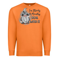 Carrot im shorty mouthy deal with it gnome Premium Sweatshirt - MaliasSmallBusiness
