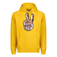 Lemon baseball peace sign Premium Hoodie - Jasminsmagicworld