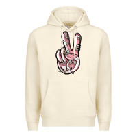 Sandshell baseball peace sign Premium Hoodie - Jasminsmagicworld