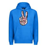 True Royal baseball peace sign Premium Hoodie - Jasminsmagicworld