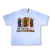 Grape Ice our lady of guadalupe happy hallothanksmas Urban Heavy Tee - JahusDesignShop