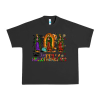 Pigment Black our lady of guadalupe happy hallothanksmas Urban Heavy Tee - JahusDesignShop