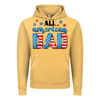 Vintage Mustard All American dad Vintage Hoodie - Neo Western