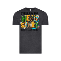 Vintage Black i am ready for head start but is it ready for me Vintage Tee - AdoDesignShop