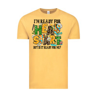 Vintage Mustard i am ready for head start but is it ready for me Vintage Tee - AdoDesignShop