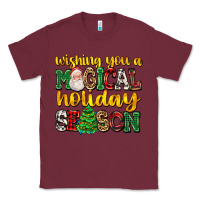 Burgundy wishing you a magical season Classic Tee - AdoDesignShop