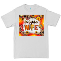 Dove Grey firefighter wife Premium Tee - RanaPortraitStore