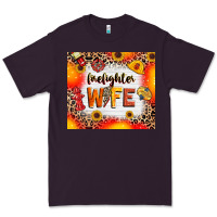 Plum firefighter wife Premium Tee - RanaPortraitStore