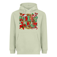 Matcha holly jolly christmas Heavyweight Hoodie - MaliasSmallBusiness