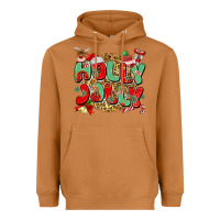 Meerkat holly jolly christmas Heavyweight Hoodie - MaliasSmallBusiness