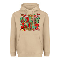 Mushroom holly jolly christmas Heavyweight Hoodie - MaliasSmallBusiness