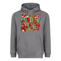 Storm holly jolly christmas Heavyweight Hoodie - MaliasSmallBusiness