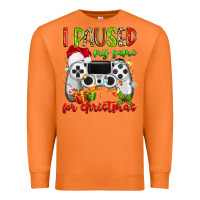 Carrot i paused my game for christmas Premium Sweatshirt - MaliasSmallBusiness